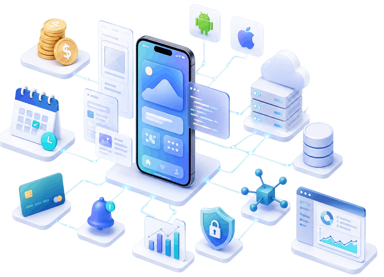Working out the cost of hiring an app developer before a fixed price build starts