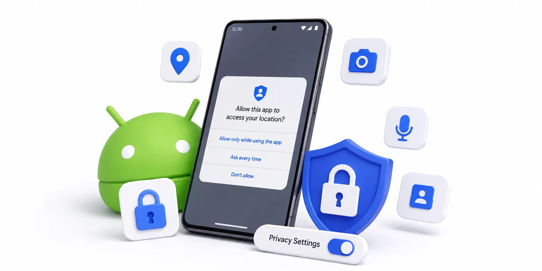 Permissions and Privacy on android make it harder