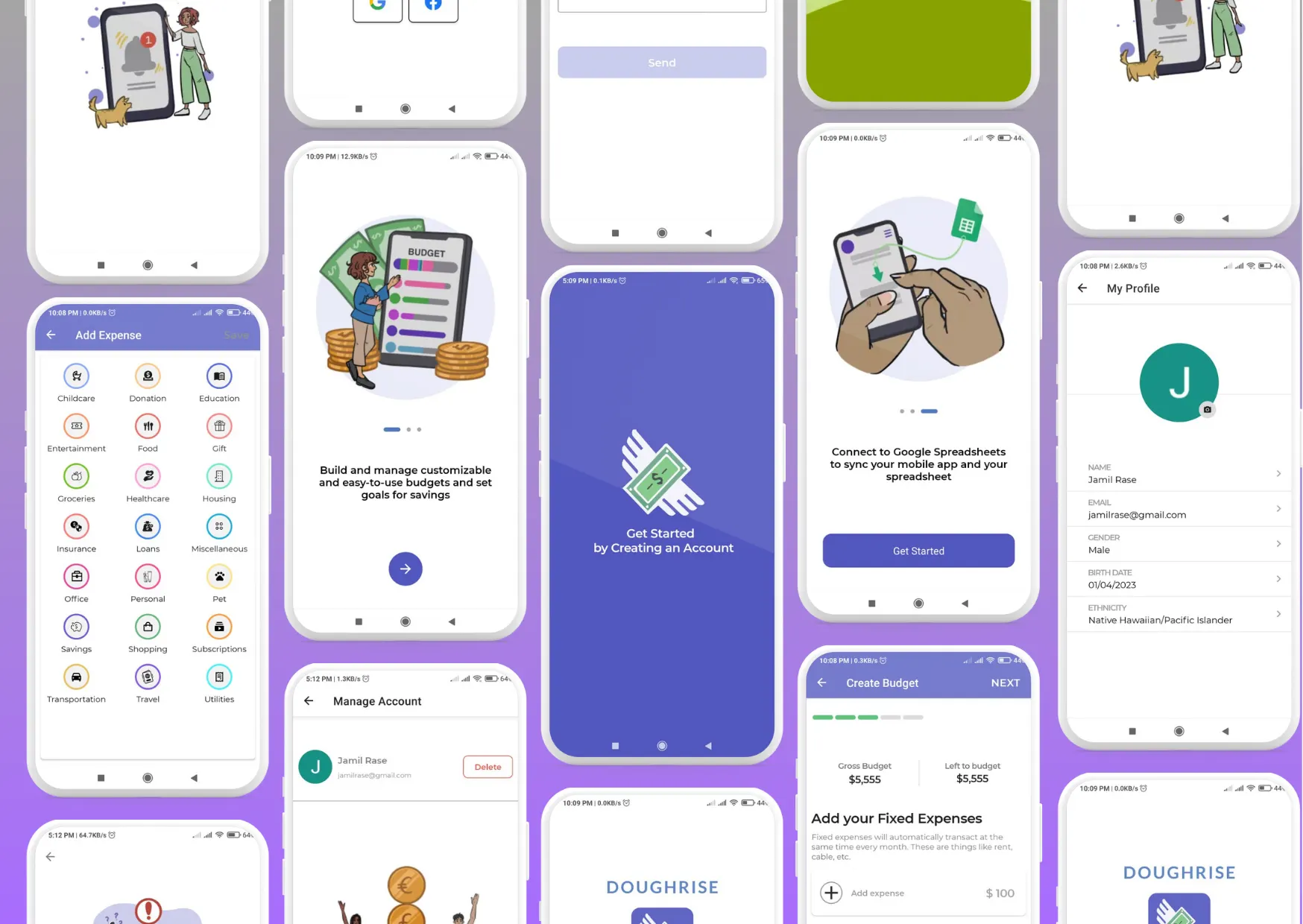 DOUGHRISE Mobile App